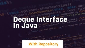 deque interface in java