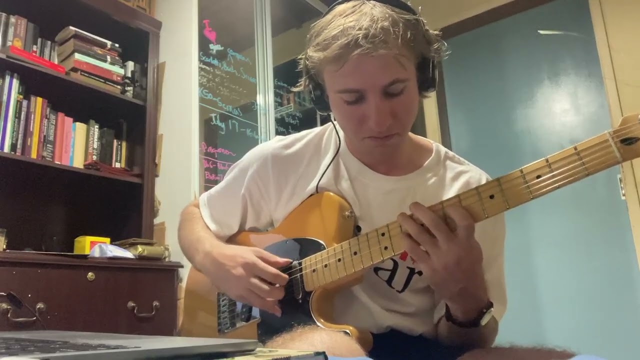 Autumn Leaves Modulation Option 1-Solo guitar arrangement