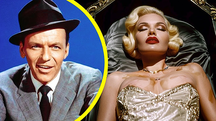 Quand Frank Sinatra A Révélé La Véritable Cause De La Mort De Marilyn Monroe