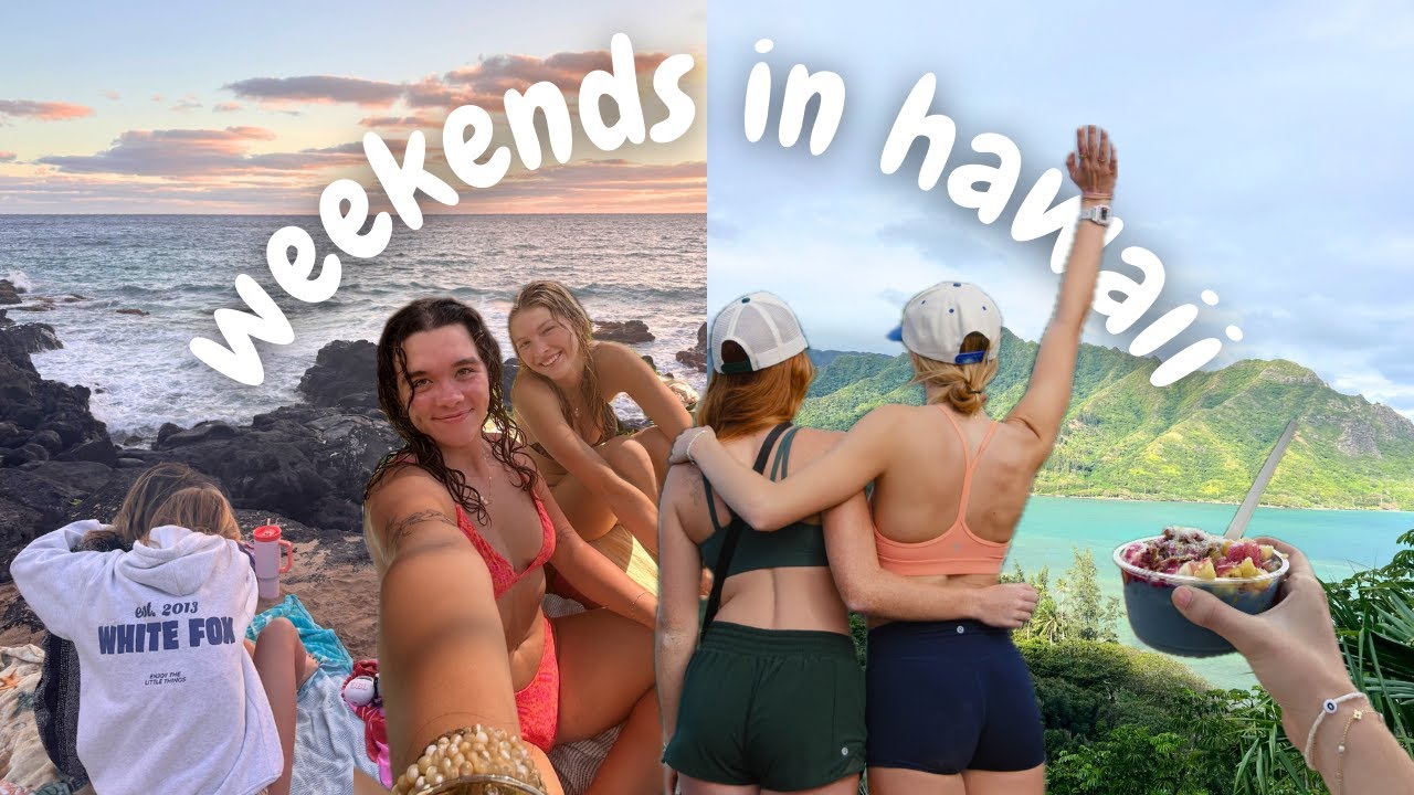 a busy (but fun) weekend @ university of hawaii