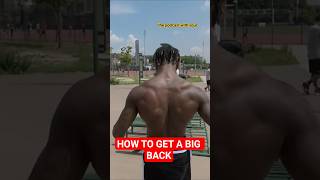 How to Get A SHREDDED Big Back @THEPODCASTWITHSOUL #shorts #seang