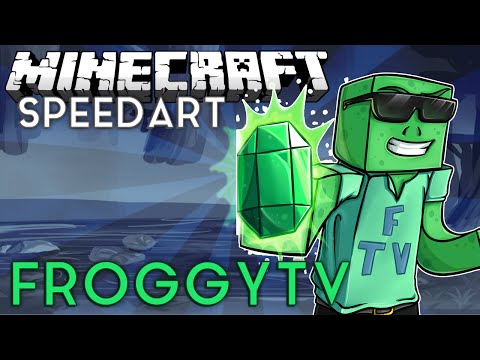 Minecraft Speedart - FroggyTV