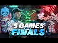 5 GAME FIGHT FOR FINALS - LCK SEMIFINALS T1 VS DK - CAEDREL