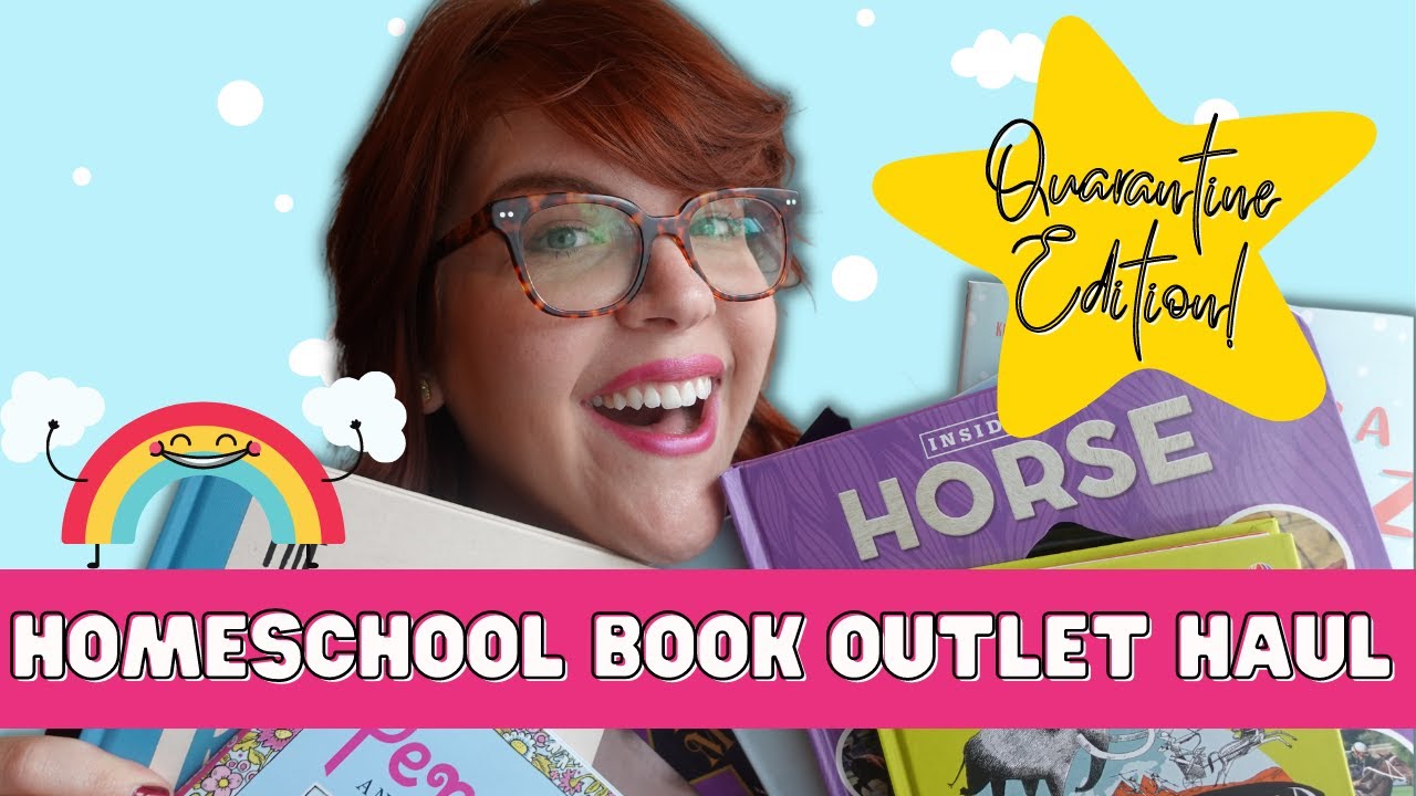 BOOK OUTLET HAUL | SECULAR HOMESCHOOL | QUARANTINE EDITION - YouTube