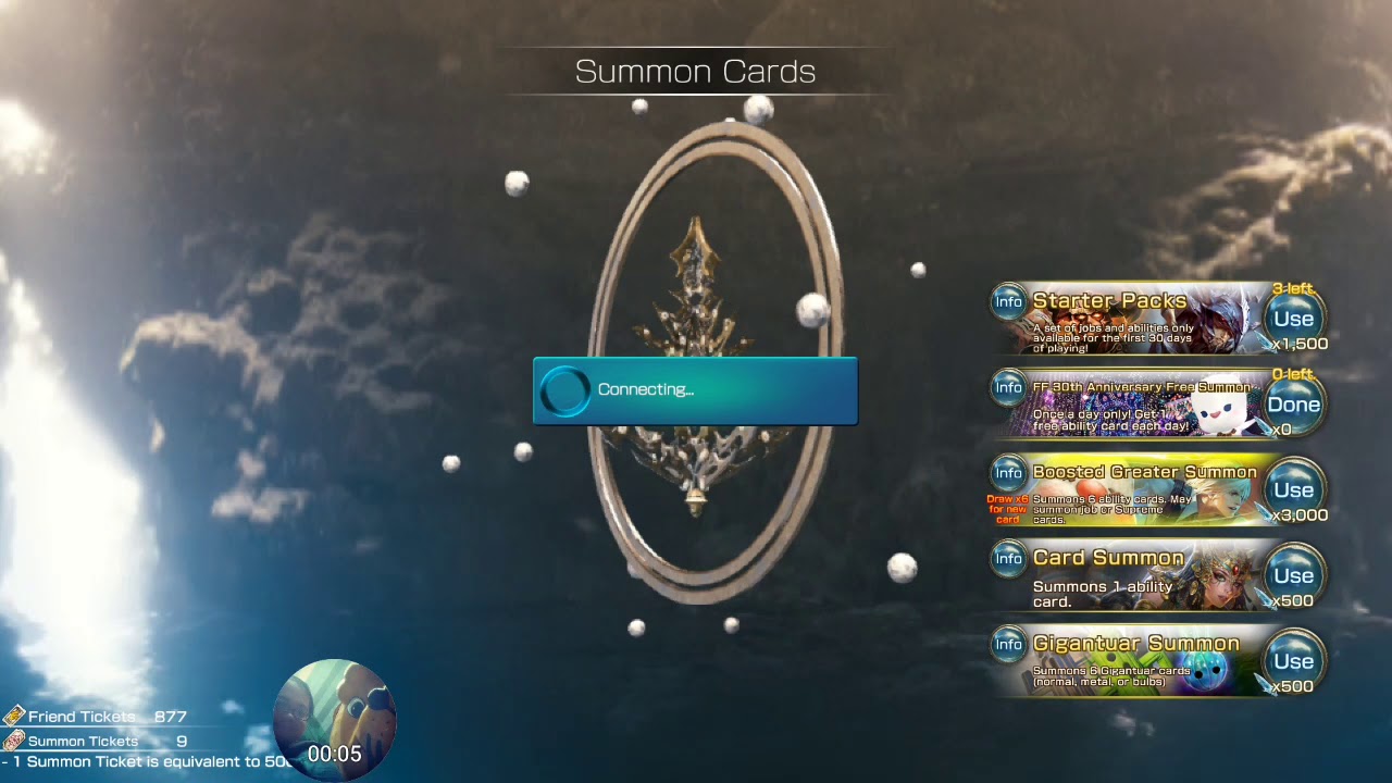 Mobius Final Fantasy Boosted Greater Summon: Zidane [Legendary Job]