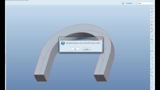 Creo Tutorial from Cadd Academy Madurai - Spinal Bend