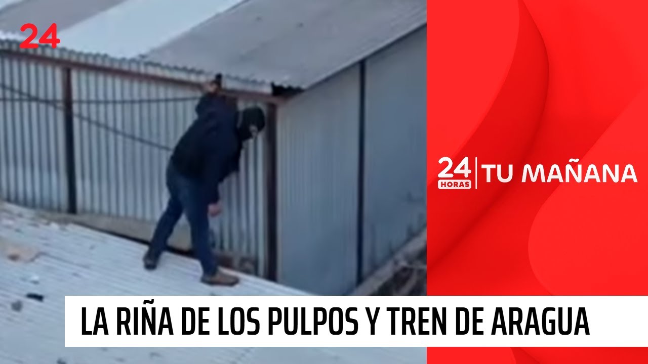 Los Pulpos y el Tren de Aragua se pelean casas en Estación Central | 24 Horas TVN Chile
