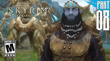 【SKYRIM 200+ MODS】 Deep Elf Gameplay Walkthrough Part 8 [PC - HD]
