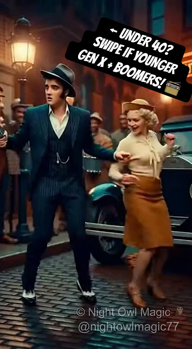 Download lagu Elvis Presley & Donna as 1930s BONNIE & CLYDE – You’ll Lose Your Mind 🔥🕴️ #elvis #viral