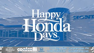 New Year, New Wheels: Unbelievable Deals at Conicelli Honda! Happy Honda Days! (Exclusive Deals)