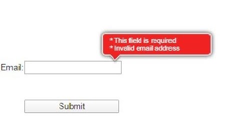 How to Validate the Email id Using Asp.net | jQuery to Validate email address using asp.net