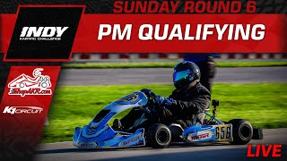 2025 Indy Karting Challenge Rd. 6 | Whiteland, IN | PM Qualifying