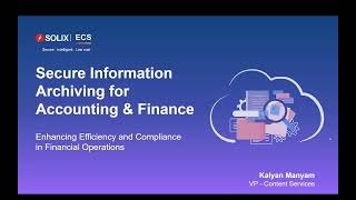 Secure Document Archiving for Accounting & Finance
