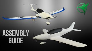 Assembly guide - 3D printed light sport RC plane.