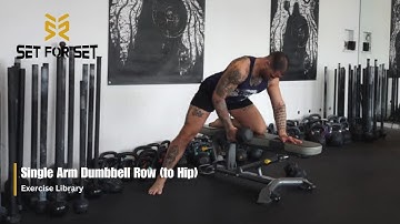 Single Arm Dumbbell Row to Hip | SFS Exercise Library