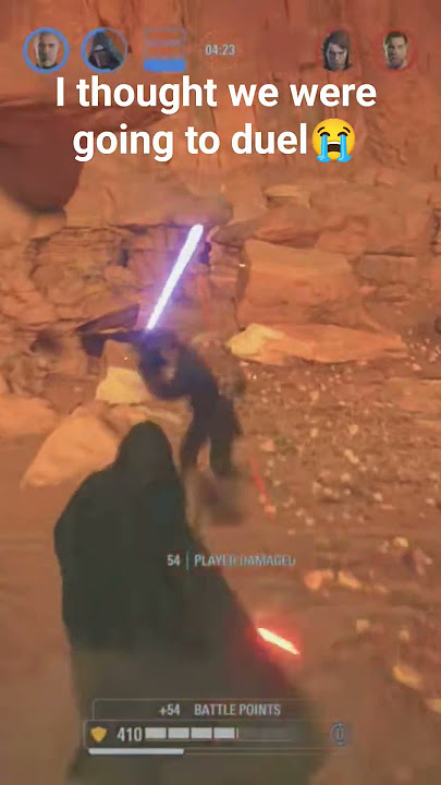 what a duel #duel #starwars #battlefront2 #kyloren #anakinskywalker #darkside #lightside