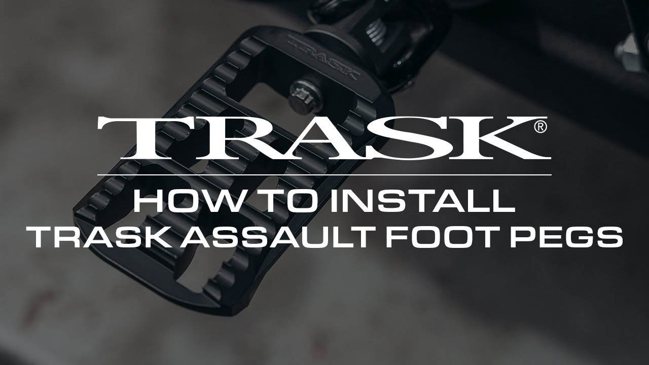 How To Install: Trask Assault Rider Pegs ( FXLRS )
