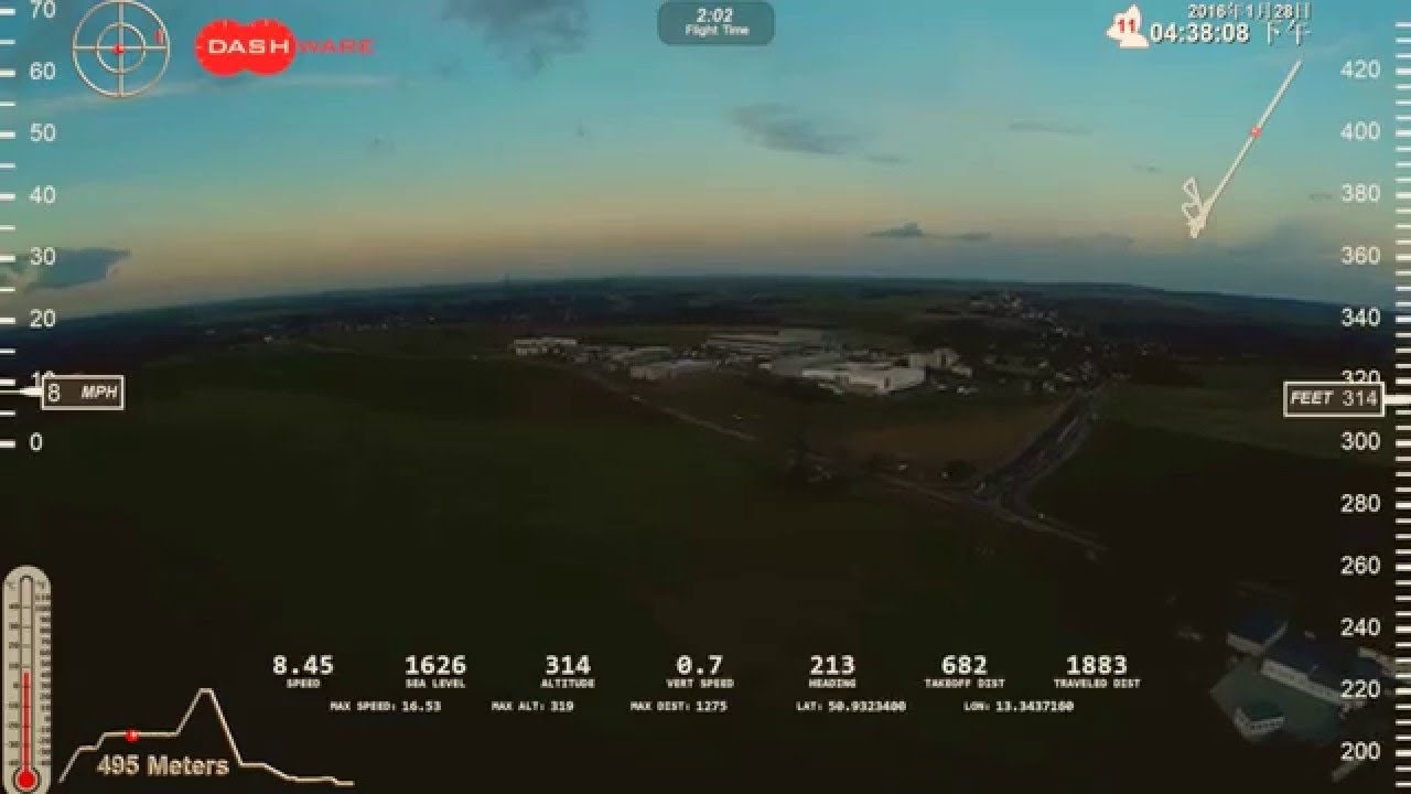 Blade 350qx2 speed test in AP mode