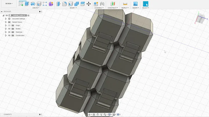 Infinity Cube Tutorial in Fusion 360