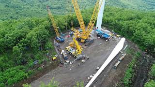 Superkrane At Pltb Sidrap 1St Indonesias Windfarm Project