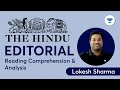 The hindu editorial  reading comprehension and analysis  lokesh sharma