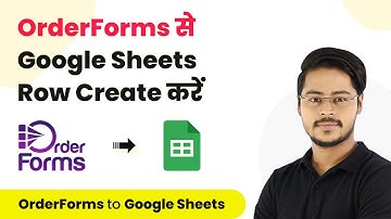 How to Create Google Sheets Row When Order is Created in Orderforms - Orderforms to Google Sheets