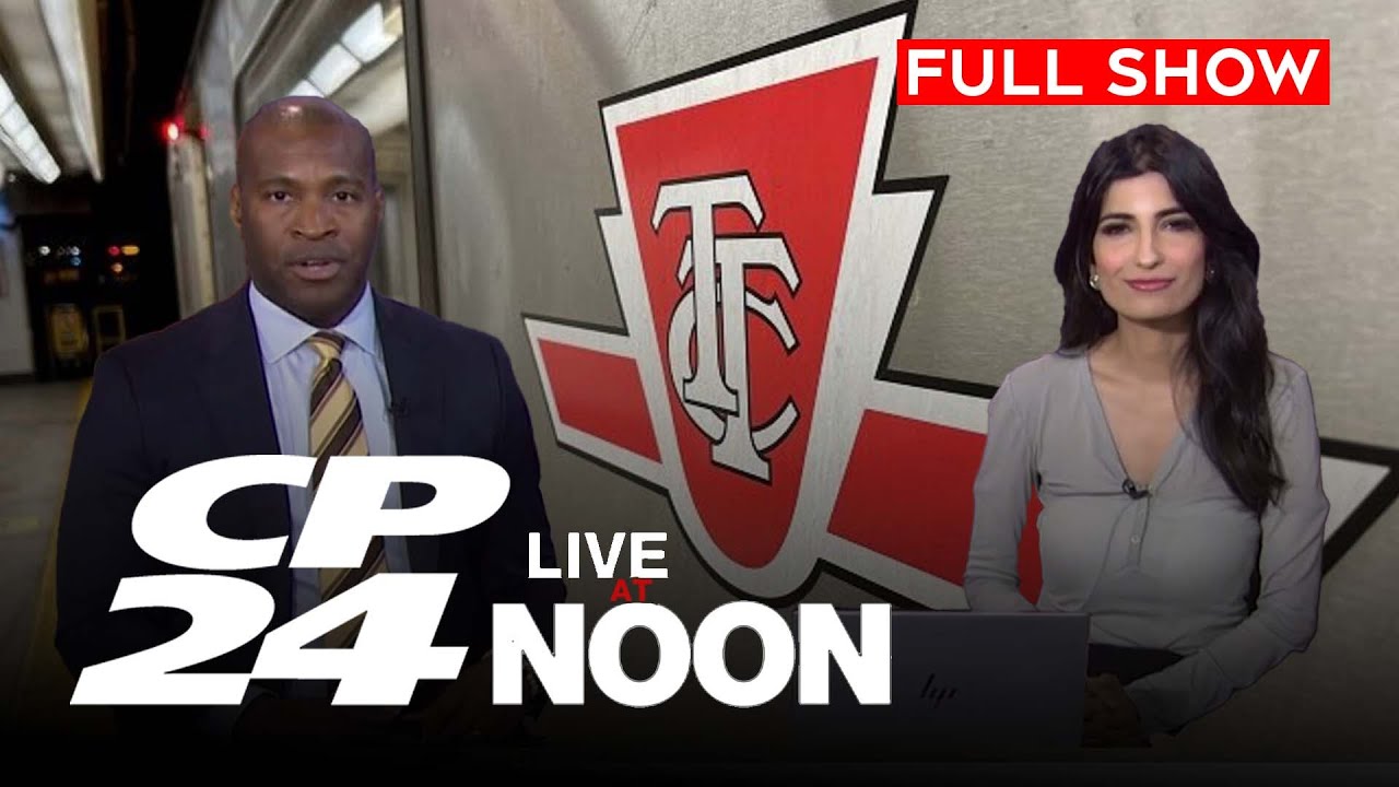 Hours until TTC strike deadline | CP24 Live at Noon for June 6, 2024