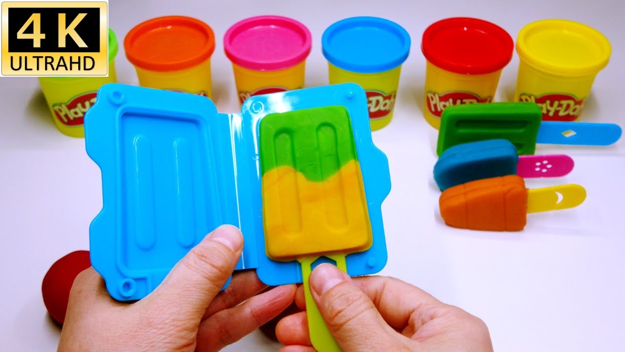 🍧😍Learning Colors and Creating Ice Cream with Play-Doh | Preschool Toddler Learning 