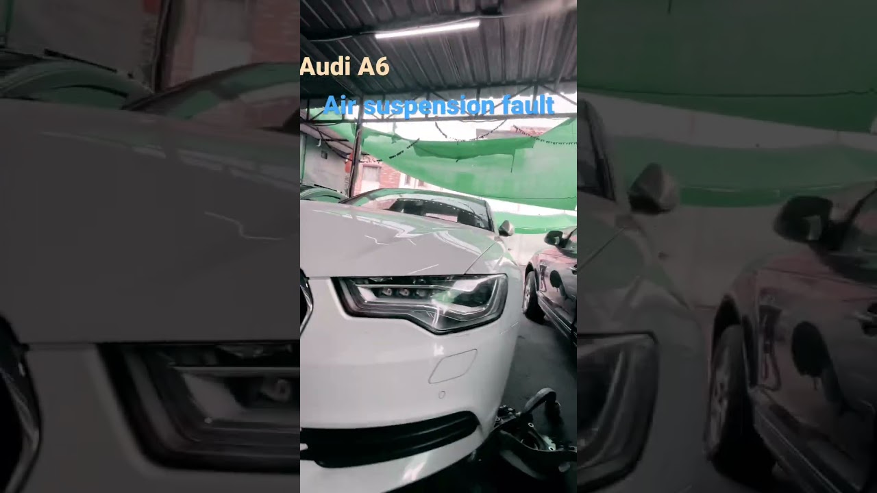 Faulty Air Suspension Audi A6 shorts YouTube