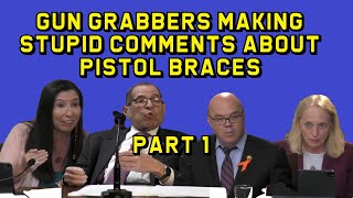 Gun Grabbers Making Stupid Comments About Pistol Braces Part 1