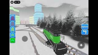 Multi track drifting  with  BNSF SD40