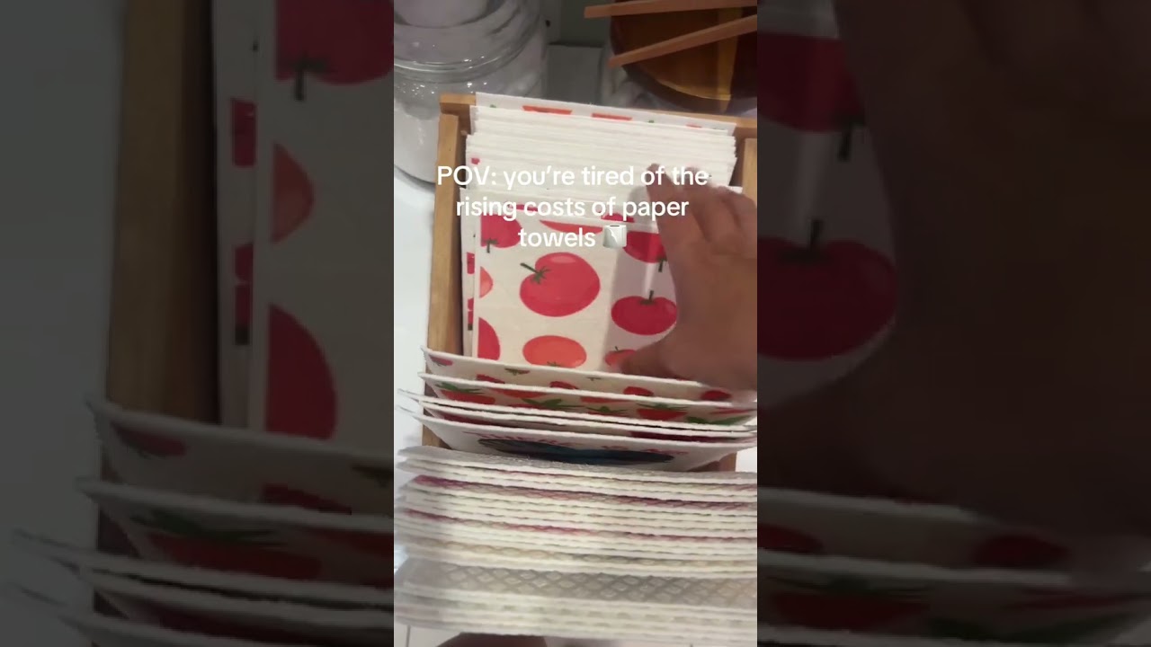 I'm ditching paper towels now 