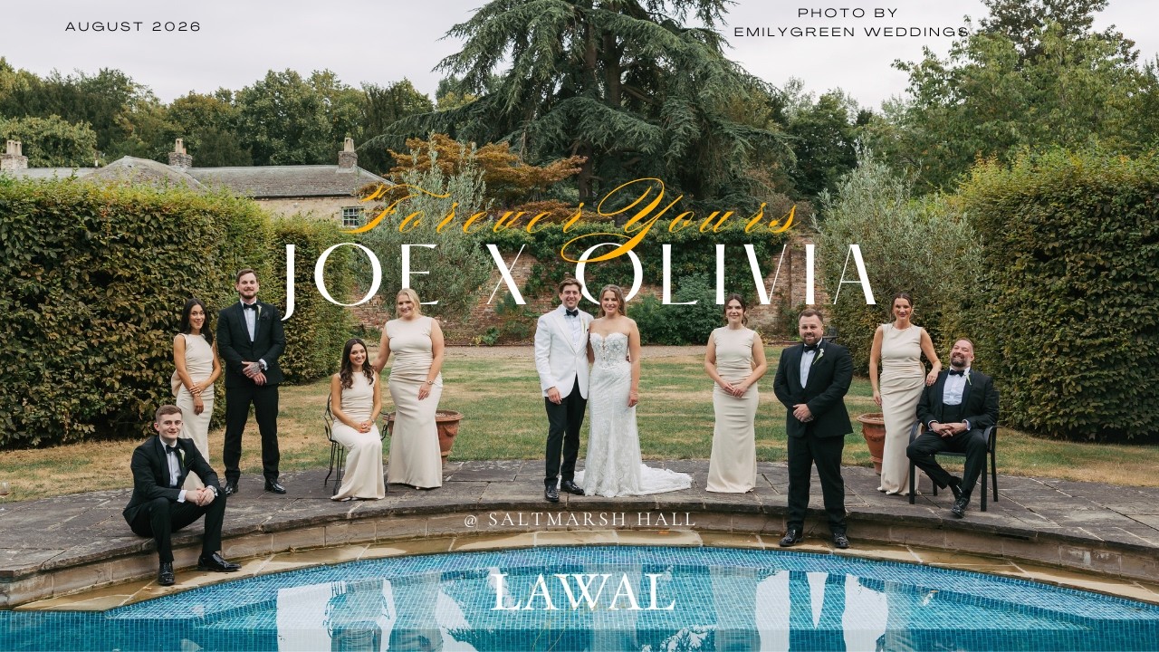 Forever yours | Joe x Olivia | Wedding Film Trailer @ Saltmarshe Hall