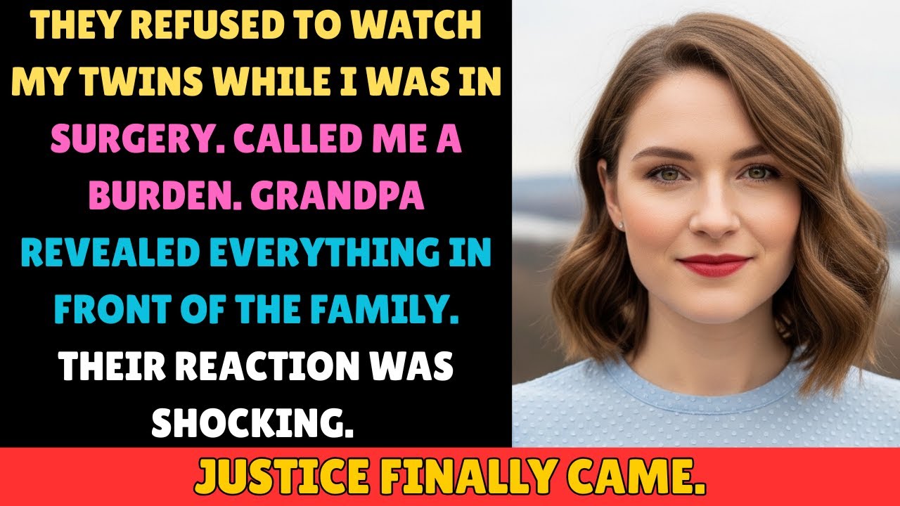 My Parents Chose Concert Tickets Over My Twins—Grandpa Exposed Them In Front Of Everyone