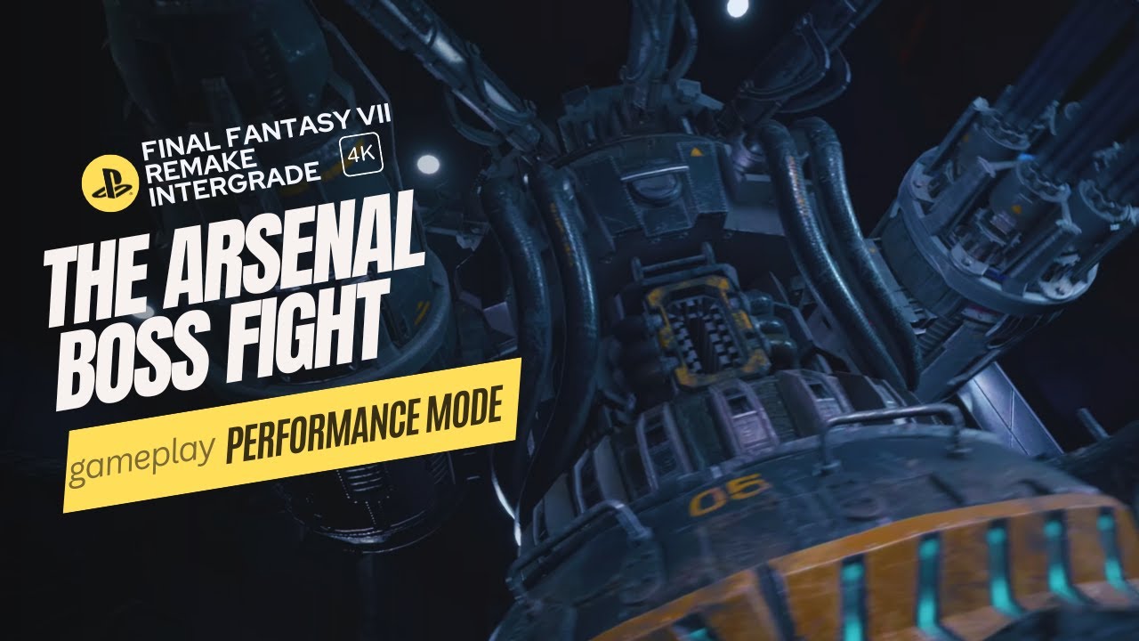 Final Fantasy VII Remake Intergrade: The Arsenal Boss Fight PS5 ...