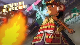 Onepiece Ep.1010 'Eliminate the Ice Oni - Chopper's Fire Trick!' || Full Episode Recap!!
