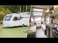 Sprite aventura m4sb 2022 caravan model  360 exterior  interior demonstration