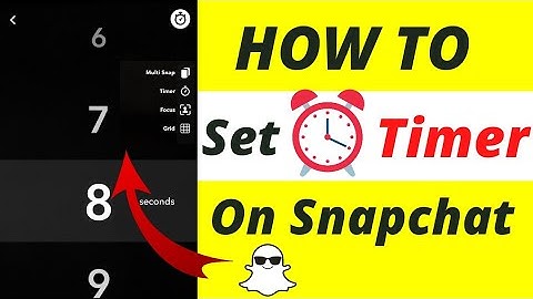 How to set timer on snapchat | Snapchat me timer kaise set kare | Snapchat me 10sec ka timer lagaye
