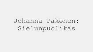 Johanna Pakonen: Sielunpuolikas chords
