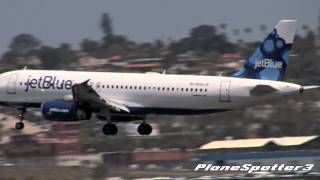 Jetblue Airways Airbus A320-232 [N656JB] Landing San Diego