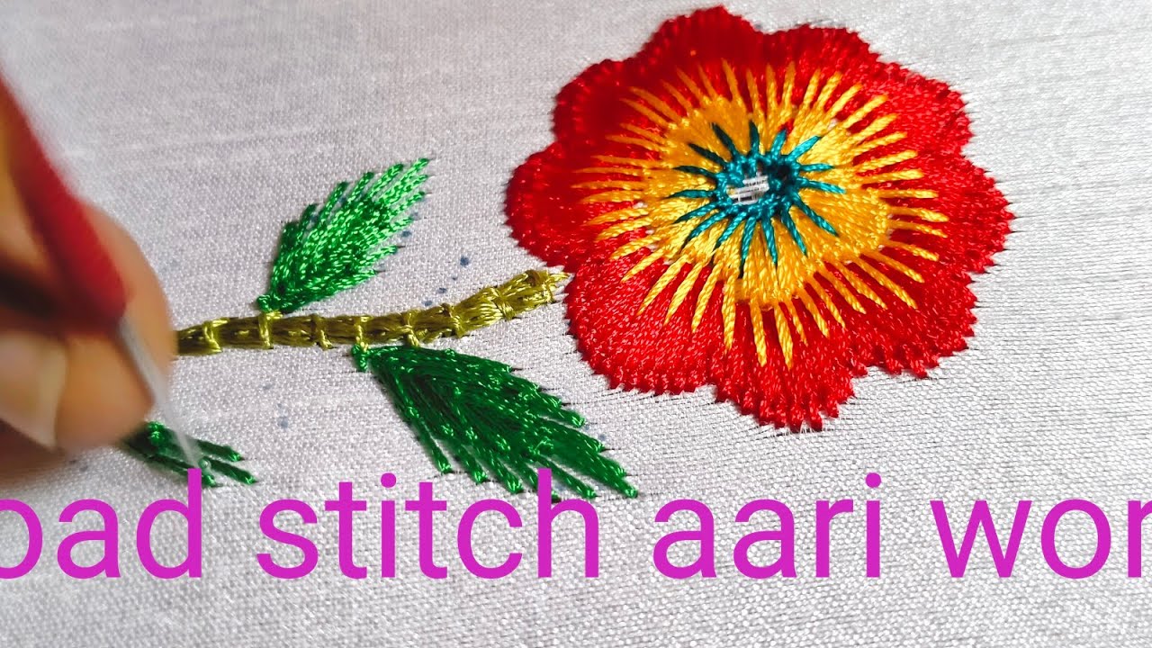 how to do aari work|aari work kese kare | Aari work | aari work ...