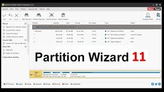 تحميل وشرح برنامج  mini tool partition wizard 11 مجانا
