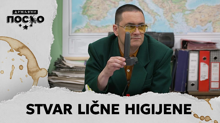 DRŽAVNI POSAO [HQ] - Ep.2375: Stvar lične higijene (20.05.2025.)