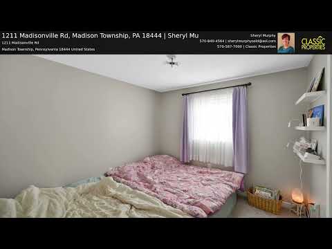 1211 Madisonville Rd, Madison Township, PA home video tour