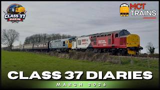 Class 37 Diaries - March 2026 - Various Class 37 Action - 4K -