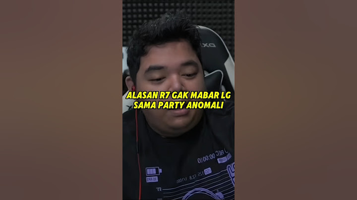 Alasan R7 stop mabar sama party anomali🗿 #mobilelegends #mlbb #r7tatsumaki #rrqr7 #rrqskylar