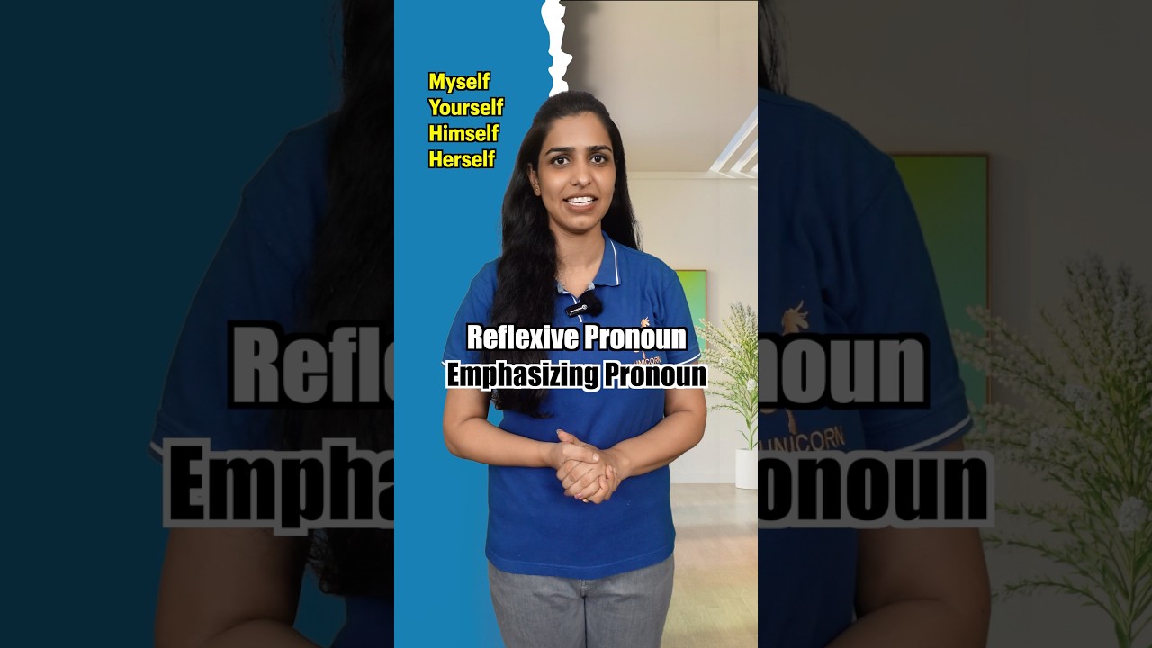 Difference Between Reflexive Pronouns and Emphasising Pronouns | English Grammar 