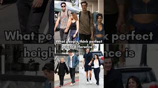 height difference in couples #shorts #couple #height #love #girl #boy #perfect #romance #fyp