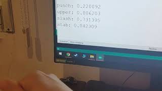 Arduino Tensorflow Gesture Recognition