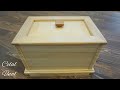 Woodworking // Wooden box with finger joints / Ahsap kutu yapimi